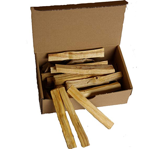 100gr Palo Santo (sacred wood) da Native Spirit® bulk pack (about ~18-21 bars per fine ~9-10x1x1cm; ~5-6gr/piece) -- deliciously fragrant 'Holy Wood' from Native Spirit®-- sustainably harvested direct from natives in South America
