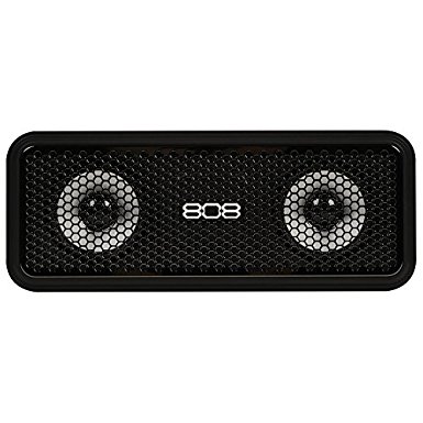 808 Audio LXS Power Bank Portable Speaker with Bluetooth - Black