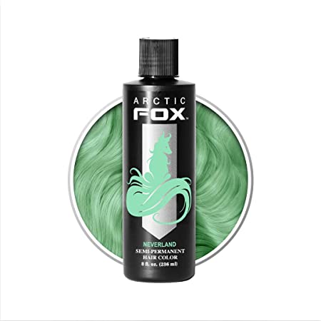 Arctic Fox Vegan and Cruelty-Free Semi-Permanent Hair Color Dye (8 Fl Oz, NEVERLAND)