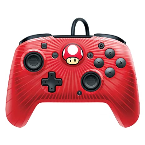 PDP Nintendo Switch Faceoff Wired Pro Controller, Super Mario, 500-056-NA-D6 - Nintendo Switch