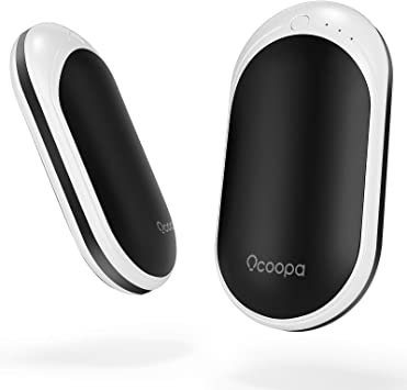 OCOOPA Hand Warmers Rechargeable, 1 Pack 5200mAh Electric Portable Pocket Heater, Heat Therapy Great for Outdoors, Hunting, Golf, Camping, Warm Gifts