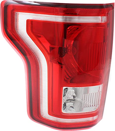 Tail Light Compatible with FORD F-150 2015-2017 LH Assembly Halogen All Cab Types - CAPA