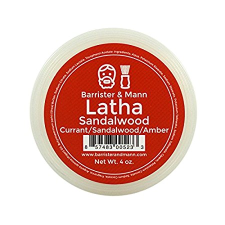 Barrister and Mann Latha Shaving Soap (Sandalwood)