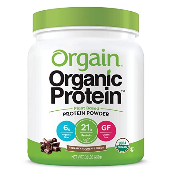 Orgain - Organic Protein Plant-Based Powder Creamy Chocolate Fudge