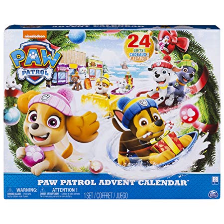 Paw Patrol 6045038 – Advent Calendar with 24 Colle Countible Plastic Figures