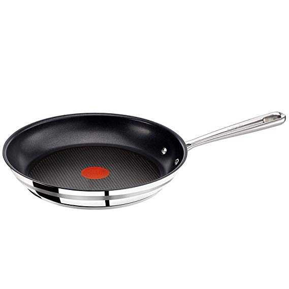 Tefal E85606 Jamie Oliver pan, stainless steel, 28 cm ,Single Unit