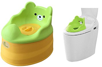 Tiny Tots – Adaptable Potty Training Seat (Green Yellow) from R for Rabbit
