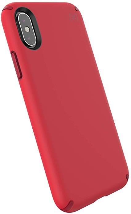 Speck Products Presidio Pro iPhone Xs/iPhone X Case, Heartrate Red/Vermillion Red