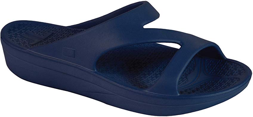 Telic Women's Z-Strap Sandal - Comfort Slides with Orthotic Grade Arch Support