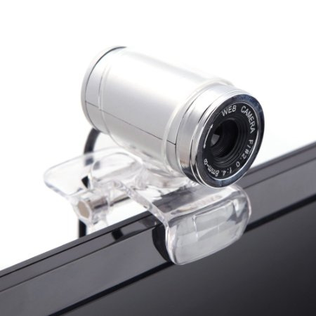 docooler USB 20 12 Megapixel HD Camera Web Cam with MIC Clip-on 360 Degree for Desktop Skype Computer PC Laptop Transparent