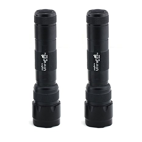 UltraFire 2pc Ultrafire Wf502b Flashlight Cree Xm-l T6 Led 1000lm 5 Mode Torch(battery Not Included)
