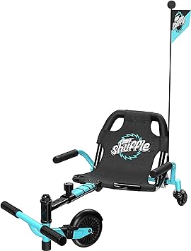 Crazy Cart Shuffle by Razor – Kid-Powered Drifting Go-Kart for Ages 4 , Crazy Cart Drift Bar Technology, Adjustable Frame with 5 Length Settings