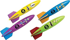 SwimWays Toypedo Bandits Pool Diving Toys - Pack of 4