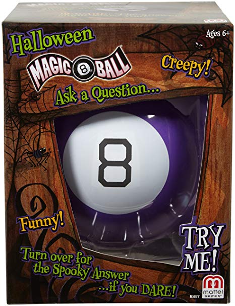 Mattel Games Halloween Magic 8 Ball