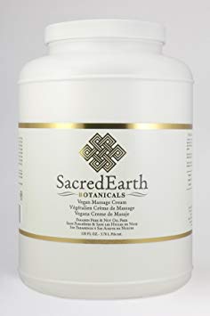 Sacred Earth Botanicals Vegan Massage Cream (1 Gallon)
