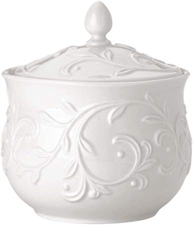 Lenox Opal Innocence Carved Sugar Bowl