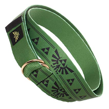 Nintendo Zelda Webbed D-ring Belt