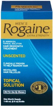 Rogaine for Men Hair Regrowth Treatment, Extra Strength 2 Oz
