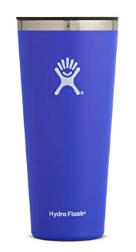 Hydro Flask 32 oz Double Wall Vacuum Insulated Stainless Steel Travel Tumbler Cup with BPA Free Press-In Lid, Blueberry