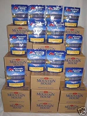 Mountain House Freeze Dried Food 26 Cases - 192 Pouches 363 Servings - Complete Meals!