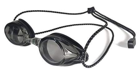 Resurge Sports Anti Fog Racing Swimming Goggles with Quick Adjust Bungee Strap