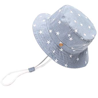 Baby Sun Hat for Boys Girls - Toddler Kids Children Beach Pool Play UV Protection Hats Bucket/Reversible Brim