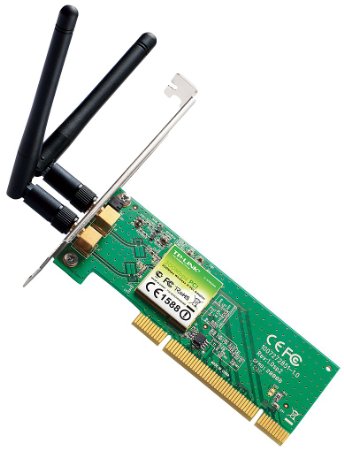 TP-Link Wireless N300 PCI Adapter, 2.4GHz 300Mbps, Includes Low-profile Bracket (TL-WN851ND)