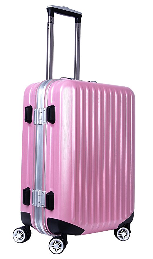 Viagdo Luggage Carry-On Luggage HardSide Suitcases Hard Shell Lightweight Spinner Luggage 21 Inches