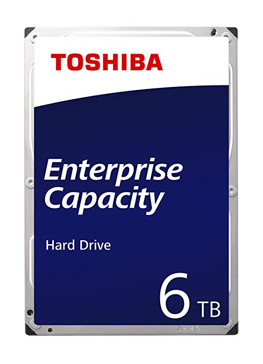 Toshiba Enterprise HDD 6TB 3.5’’ SATA 6Gbit/s 7200RPM (MG04ACA600E)