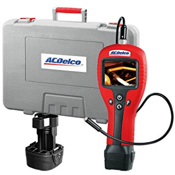 ACDelco ARZ604P 6V Alkaline-Battery Inspection Camera, w/ 8 mm Camera cable Hook magnet mirror