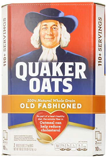 Quaker Old Fashioned Oatmeal, 10 Pound