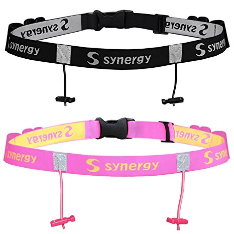 Synergy Running/Triathlon Race Day Belt Combo Pack