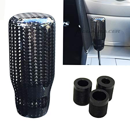 Universal CARBON FIBER Manual Transmission Speed 4 5 6 Sport Gear Stick Shift Knob Nismo Style Car Shifter Console Lever