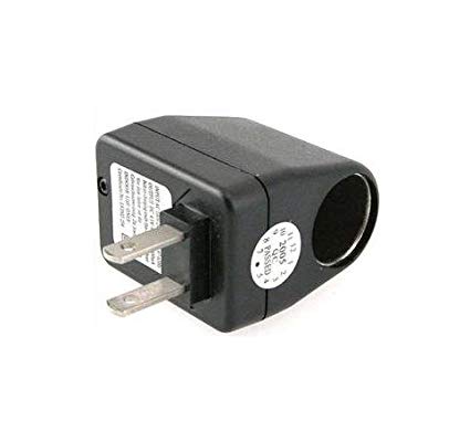 Universal AC to DC Car Cigarette Lighter Socket Adapter-US Plug