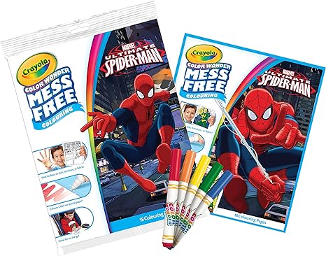 Crayola Spiderman Color Wonder Special Pack