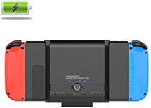 Nintendo Switch Battery Charger Case,Switch Battery Case, 5800mAh Portable Charging Case Extended Battery Backup Power Bank for Nintendo Switch 2017 Accessories with Adjustable Stand
