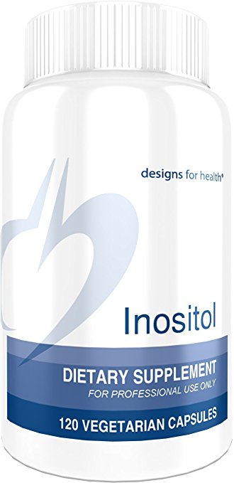 Designs for Health - Inositol - 900mg, Restful Sleep   Mood Support,120 Capsules