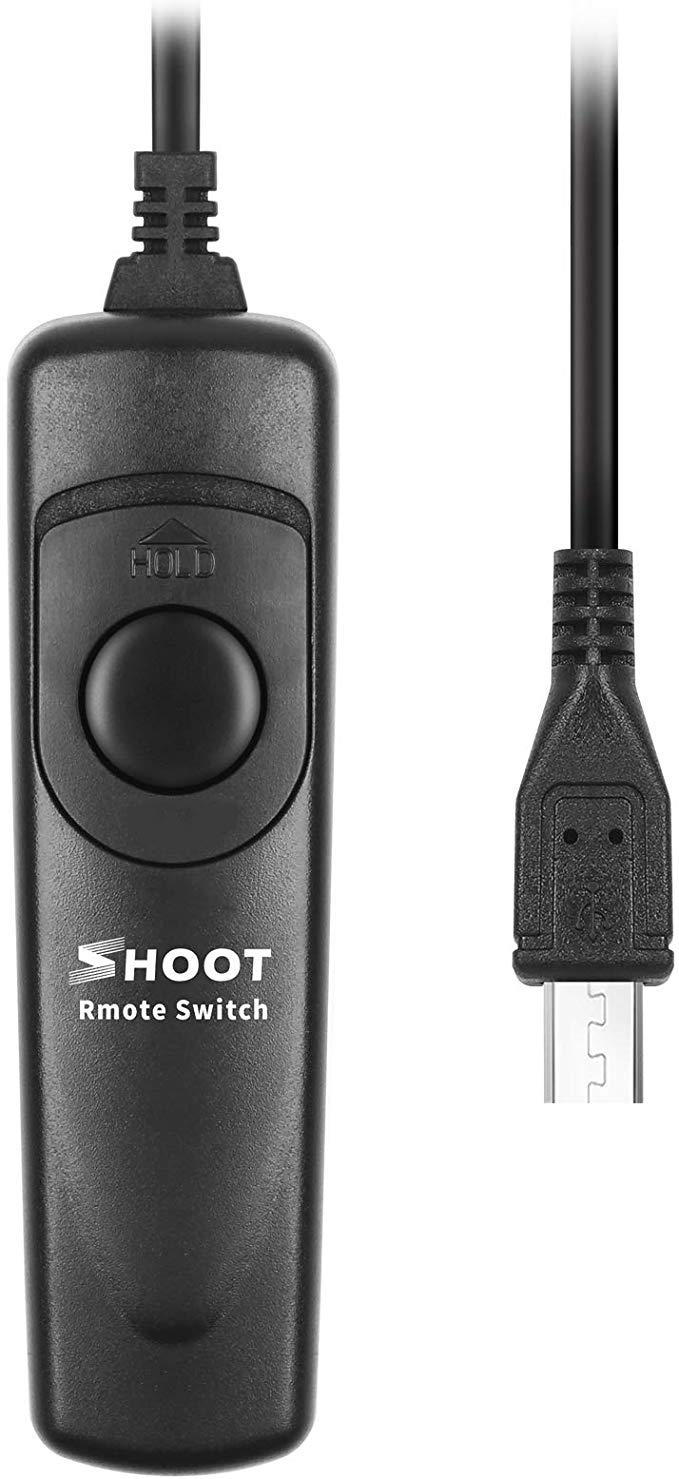 SHOOT Remote Shutter Release Rm-vpr1 for Sony Alpha A7 A7R A7II A3000 A5000 A6000 SLT-A58 NEX-3NL DSC-HX300 DSC-RX100M3 DSC-RX100M2 DSC-RX100II DSC-RX100III Cameras