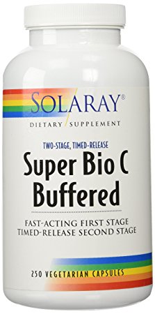 Super Bio C - Buffered 500 mg T/R Solaray 250 Caps