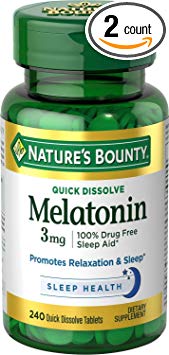 Natures Bounty Melatonin 3 mg