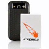 Hyperion Samsung Galaxy SIII 7000mAh Extended Battery  Free Black HoneyComb Extended Battey TPU Case Compatible with Samsung Galaxy S III GT-i9300 ATampT Samsung Galaxy S3 Samsung i747 Verizon Samsung Galaxy S3 Samsung i535 T-mobile Samsung Galaxy S3 Samsung T999 US Cellular Samsung Galaxy S3 R530 and Sprint Samsung Galaxy S3 Samsung L710 NFC for S Beam and Google Wallet- WORLDS LARGEST S3 EXTENDED BATTERY - Black