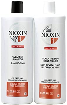 Nioxin System 4 Cleanser & Scalp Therapy Duo Set 33.8oz by Nioxin