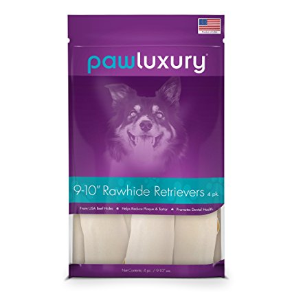 Rawhide Chews by Pawluxury - USA Sourced Dog Chews