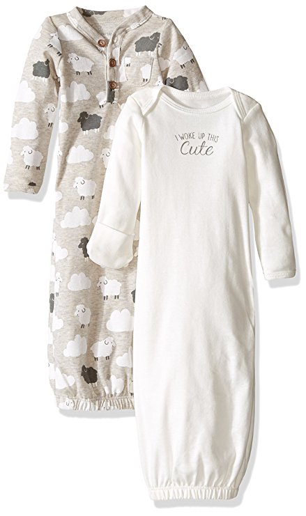 Carter's Baby Boys' 2 Pack Sleeper Gowns (Baby)