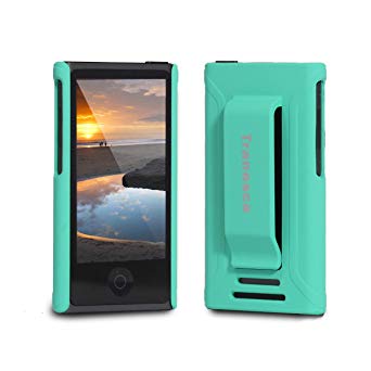 Tranesca Compatible with iPod Nano Protective case for Apple iPod Nano 7th & 8th Generation (Sea Green)