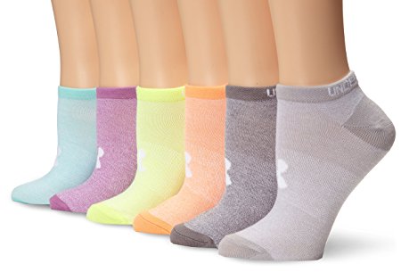 Under Armour Women's Liner No-Show Socks (6 Pairs)