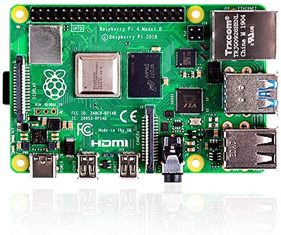 Raspberry Pi 4 Model B Quad Core 64 Bit WiFi Bluetooth (8GB)