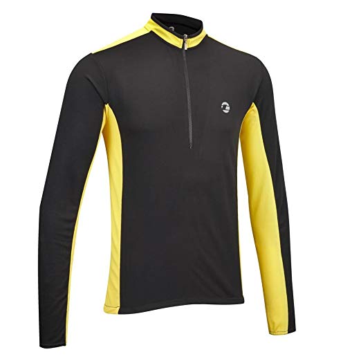 Tenn-Outdoors Mens Coolflo Breathable Long Sleeved Cycling Jersey