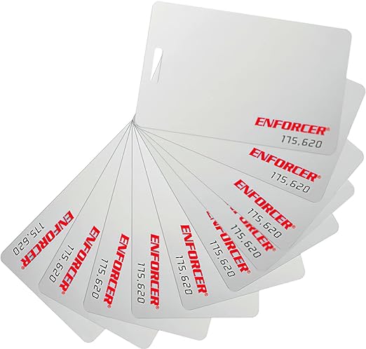 Seco-Larm PR-K1S1-A Proximity Cards, Compatible With All Seco-Larm Proximity Readers, Sold In Pack of 10 Cards, Frequency: 125 KHz (EM125)
