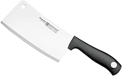 Wüsthof Chopping Knife, Steel, Black, 38.8 x 11 x 2.2 cm